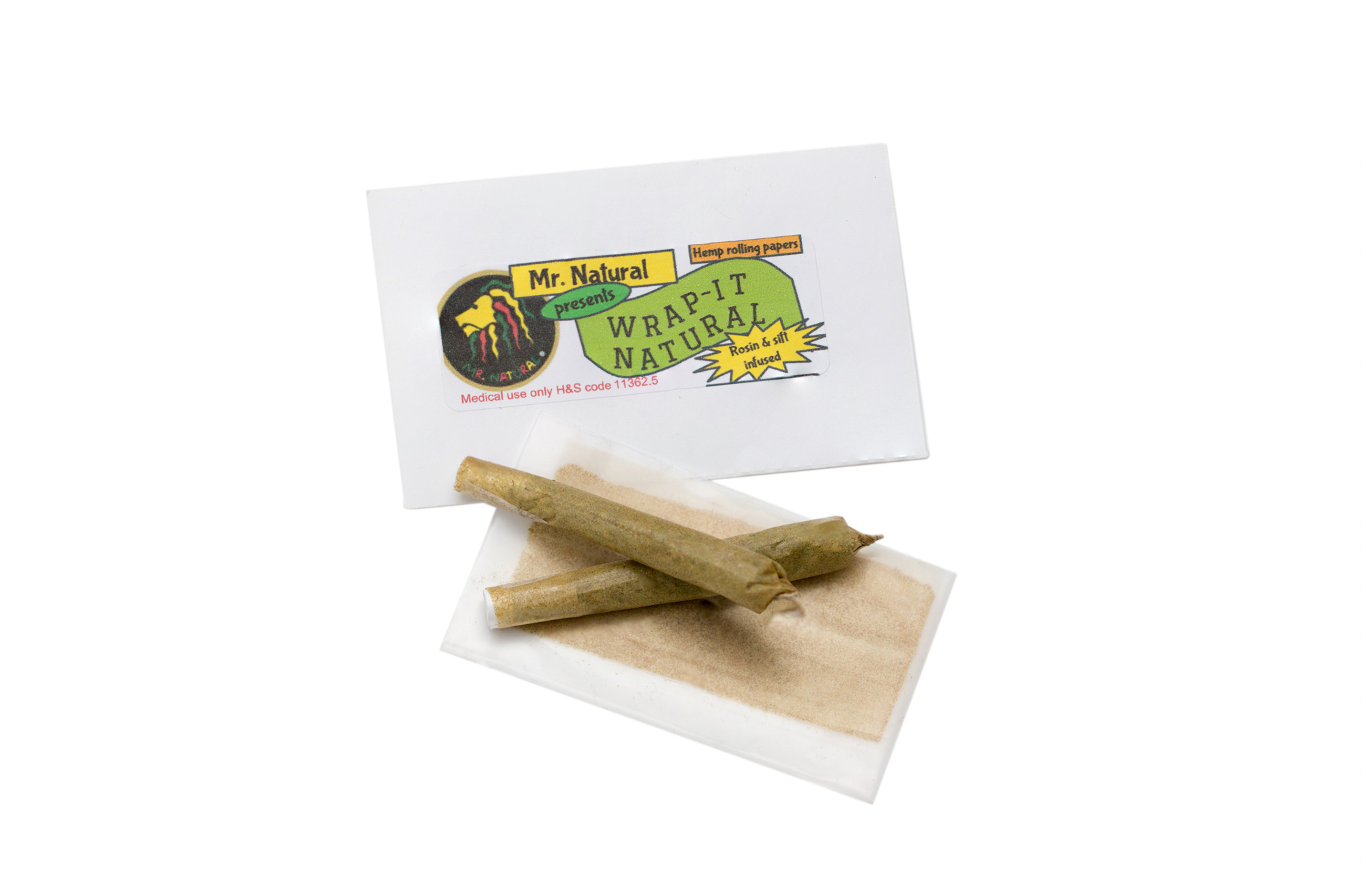 Mr. Natural - Hemp rolling papers - wrap it natural